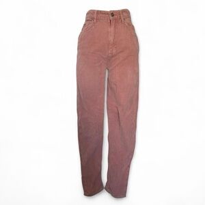 Free people High Rise corduroy pants - Dusty Rose